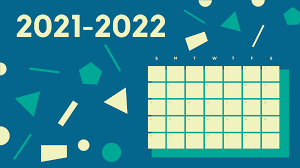 2021-2022 Calendar